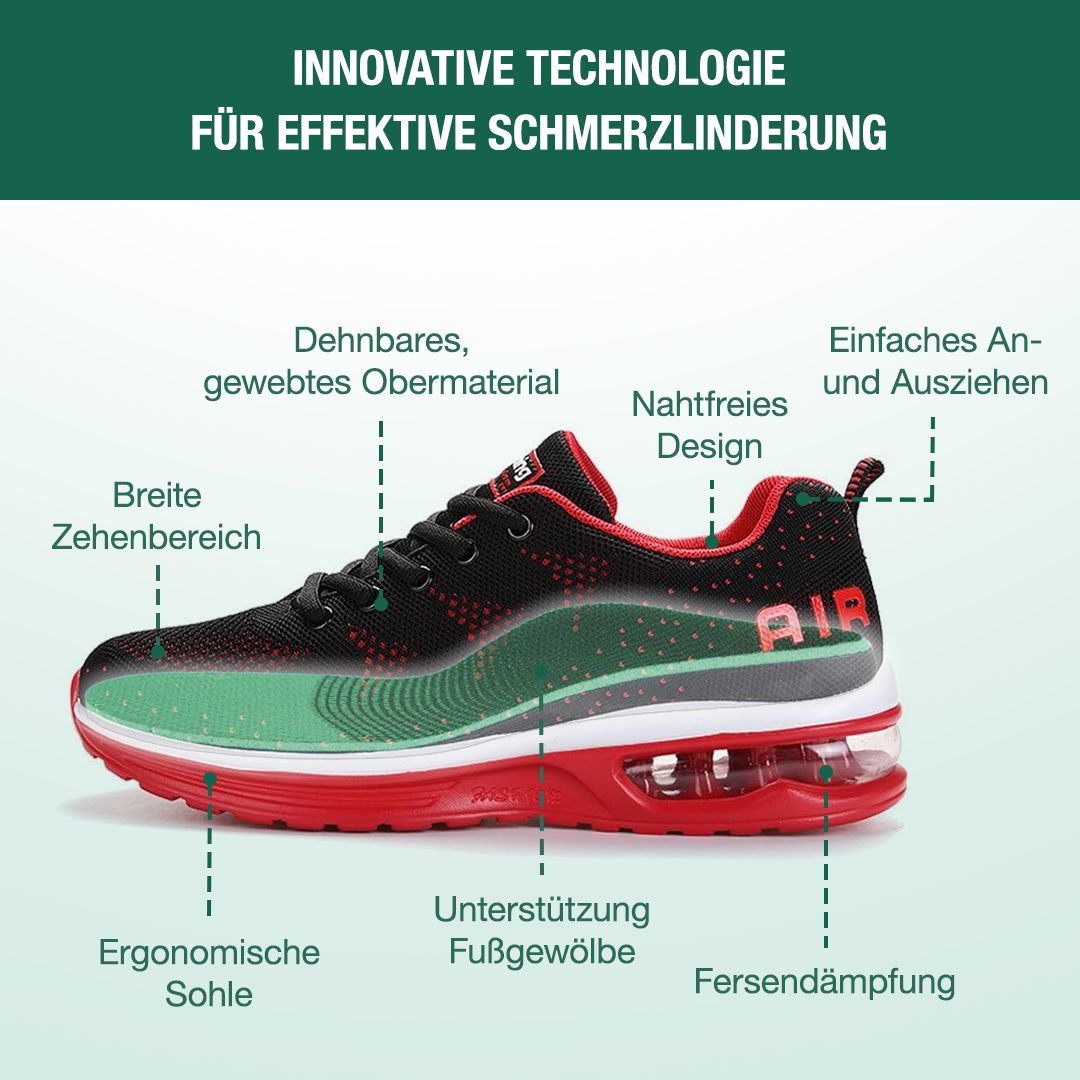 FederGang Orthopädische Schuhe - Rot
