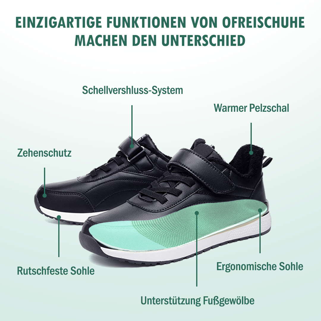 Nordsval Orthopädische Winterschuhe Leder