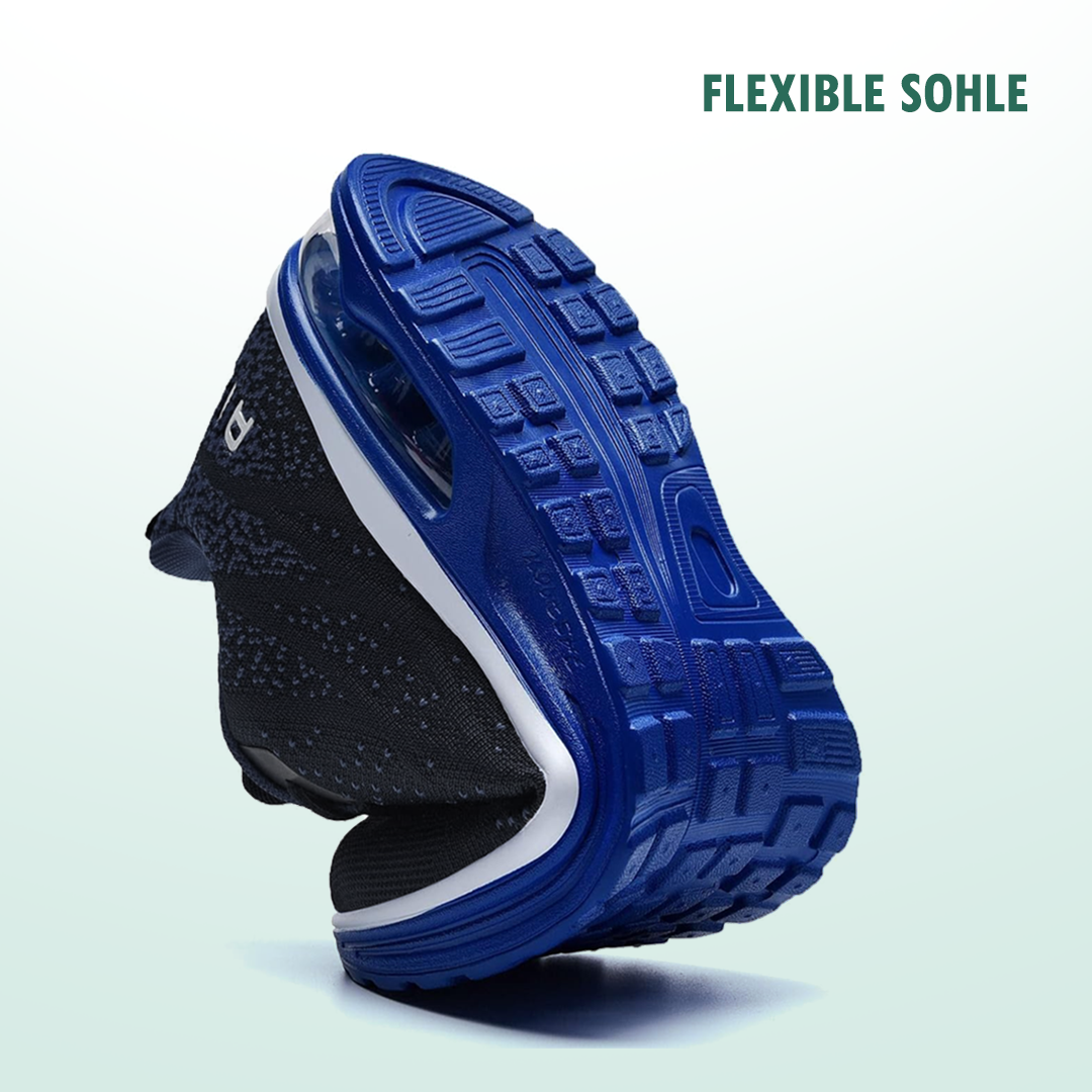LuftFlex Orthopädische Schuhe Mesh - Blau Schwarz