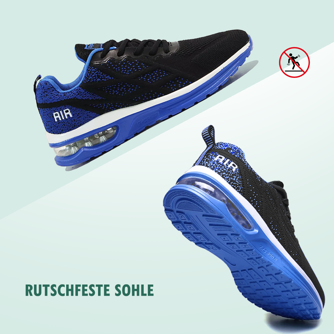 LuftFlex Orthopädische Schuhe Mesh - Blau Schwarz