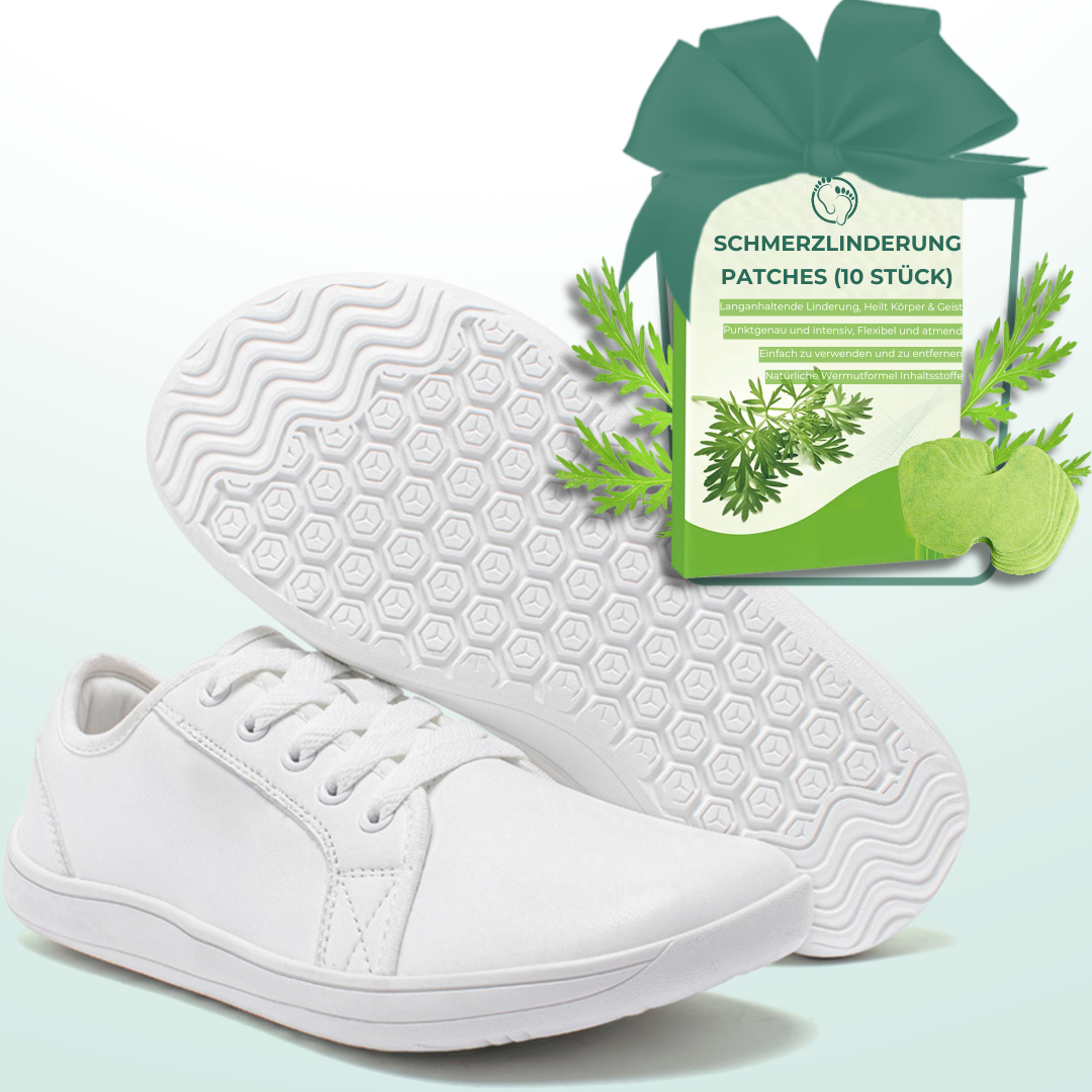 Lorry Vamp Barfußschuhe Leder - Barfuß-Balance und Kräuter-Power