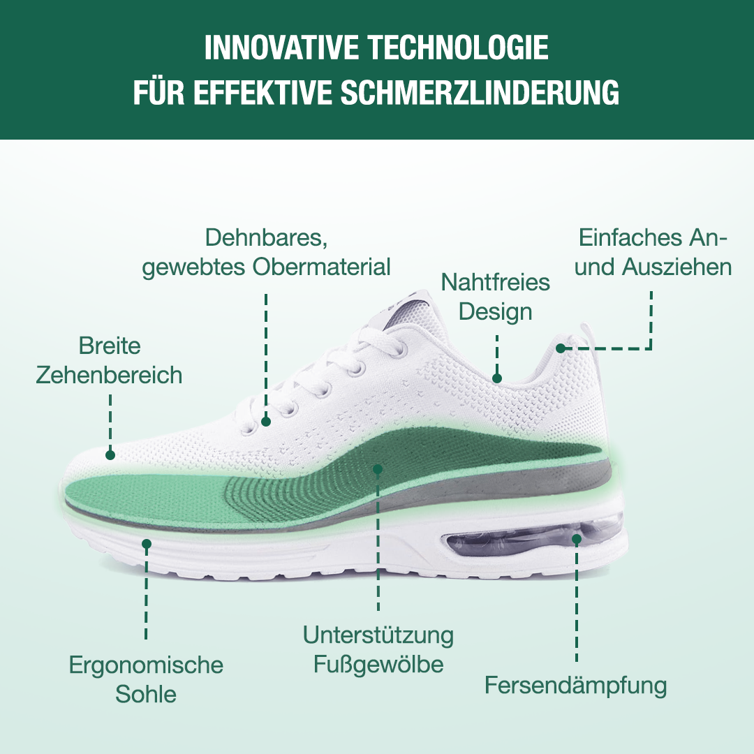 SanoWalk Orthopädische Schuhe - Weiß