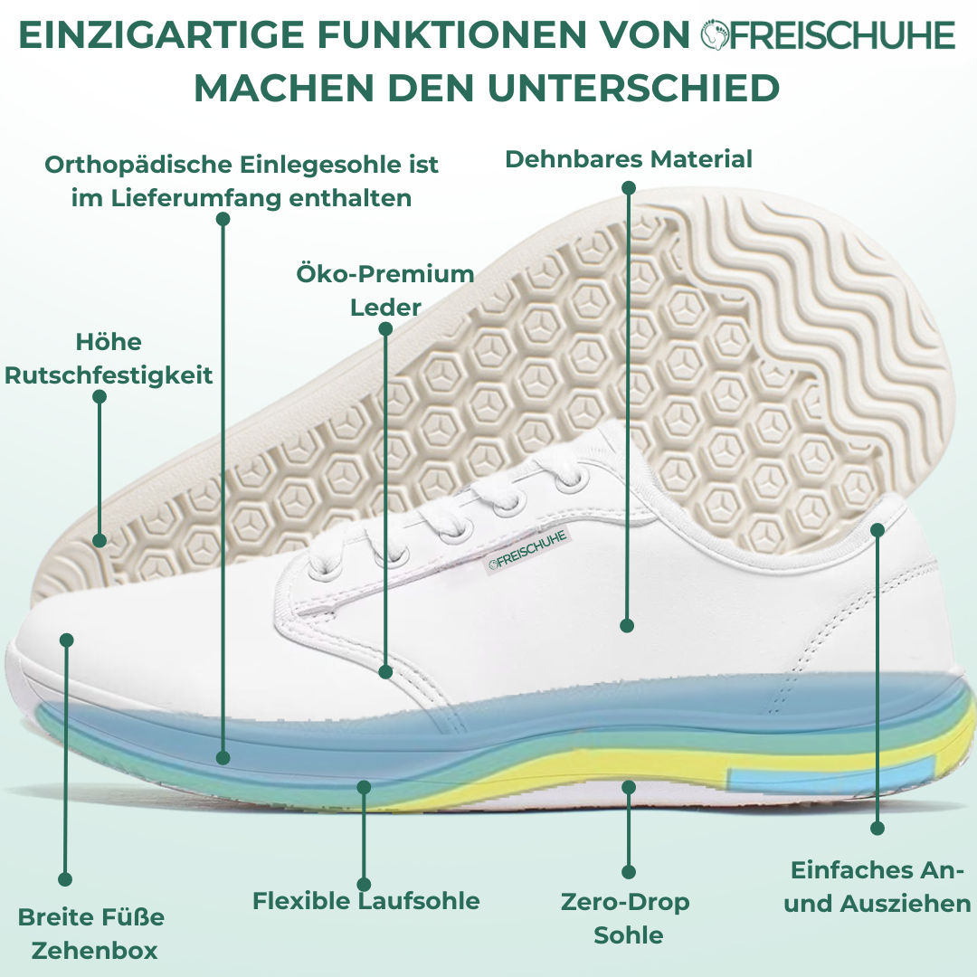 Lorry Vamp Barfußschuhe Leder