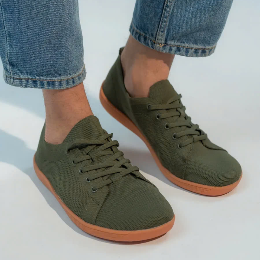 Lorry Vamp Barfußschuhe Knit - Dunkle