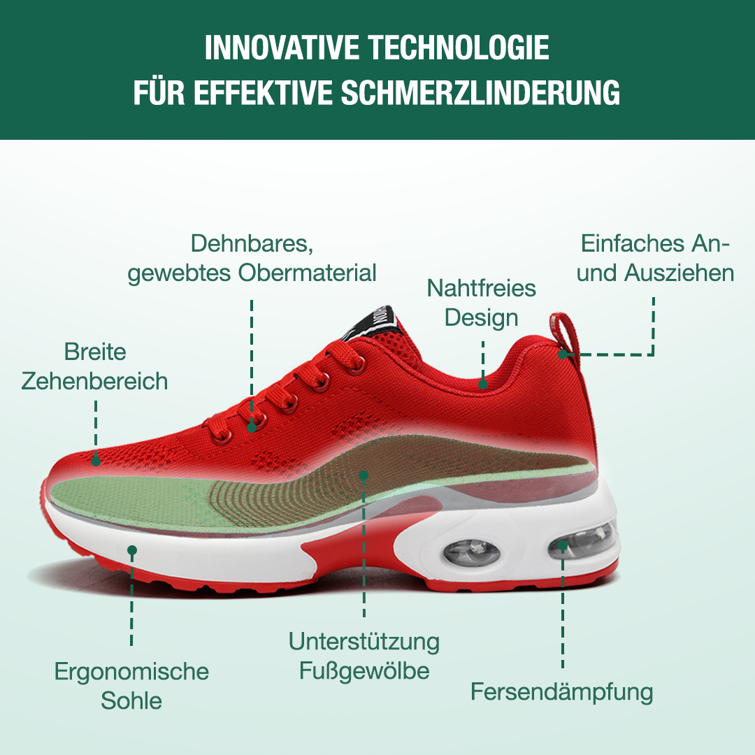 Friedensfuß Orthopädische Schuhe - Rot