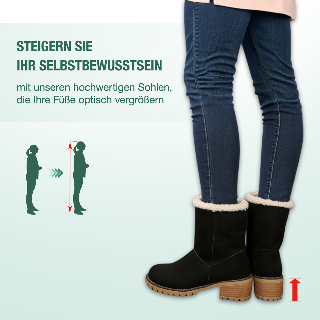 Almira Winter Stiefelette mit Absatz & 2in1 Design
