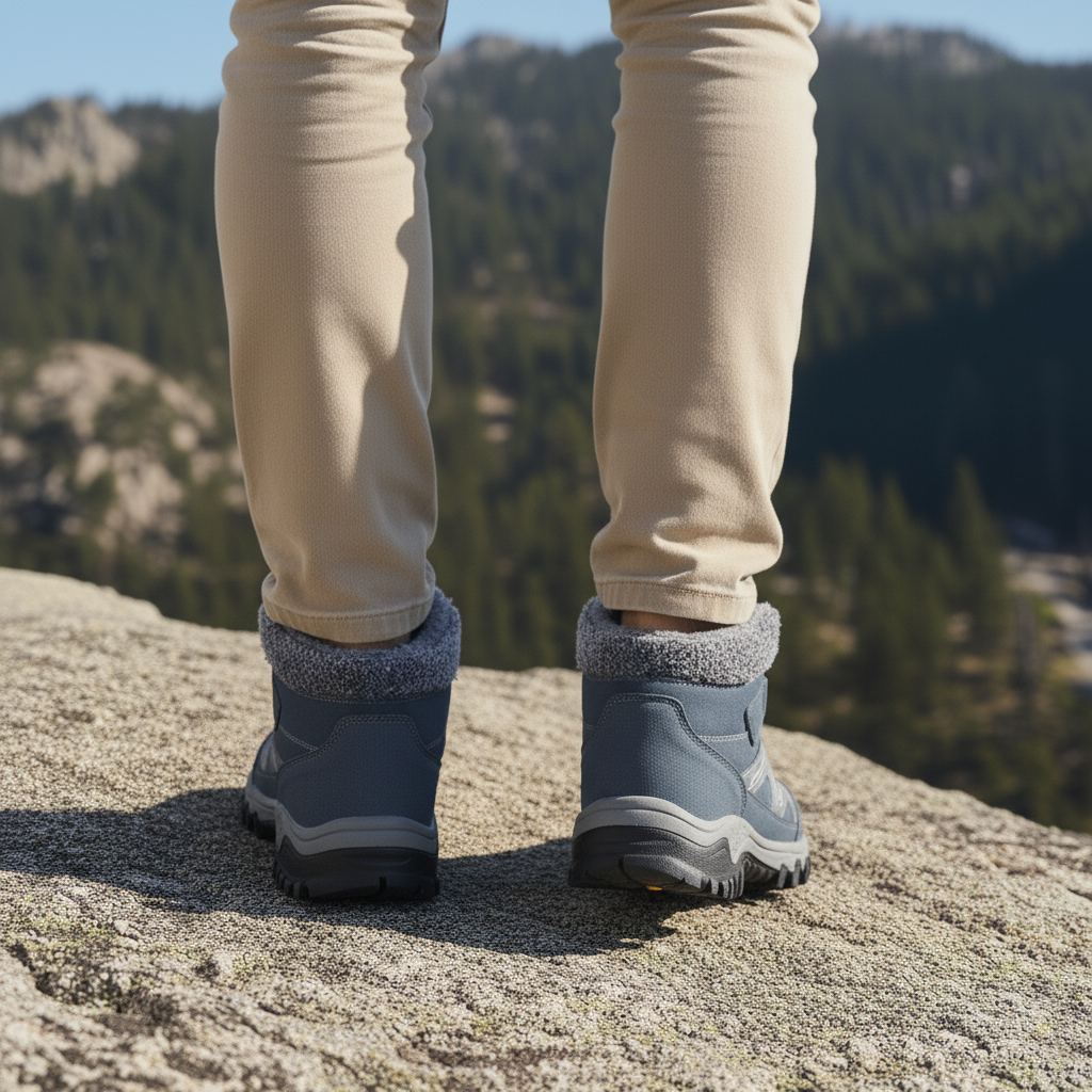Solvema Orthopädische Winterschuhe - Blau