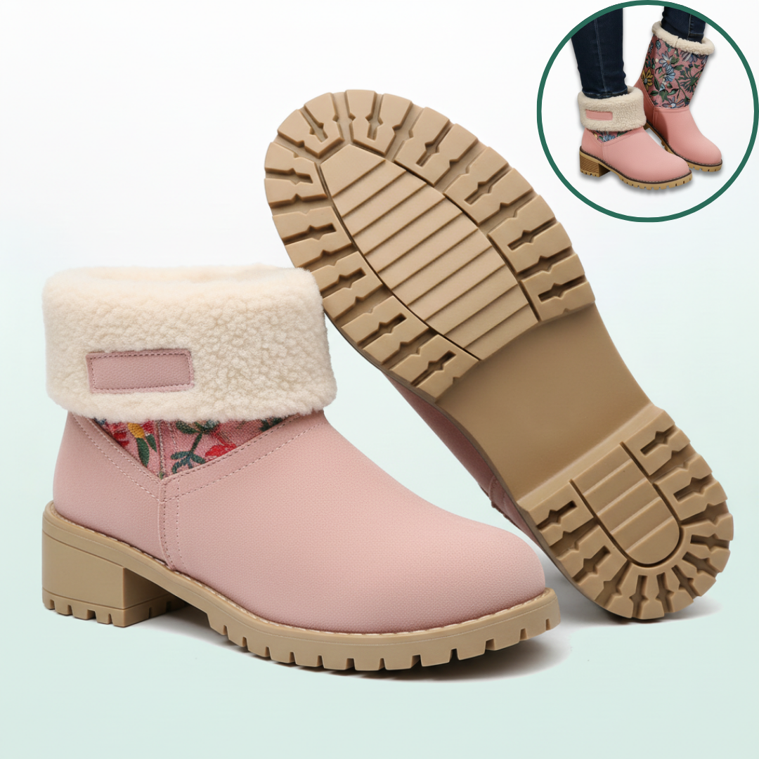 Almira Winter Stiefelette mit Absatz & 2in1 Design