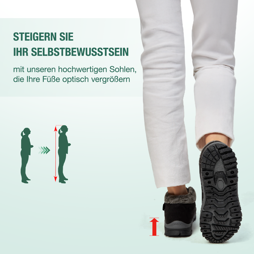 Solvema Orthopädische Winterschuhe - Schwarz