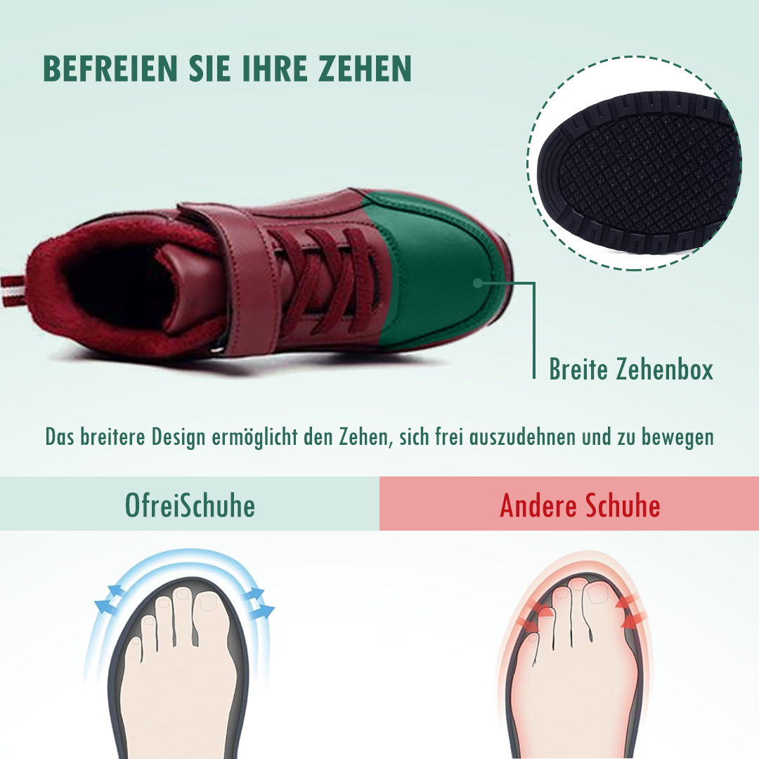 Vildora Orthopädische Winterschuhe Leder