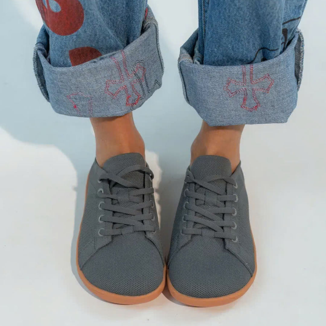 Lorry Vamp Barfußschuhe Knit - Dunkle