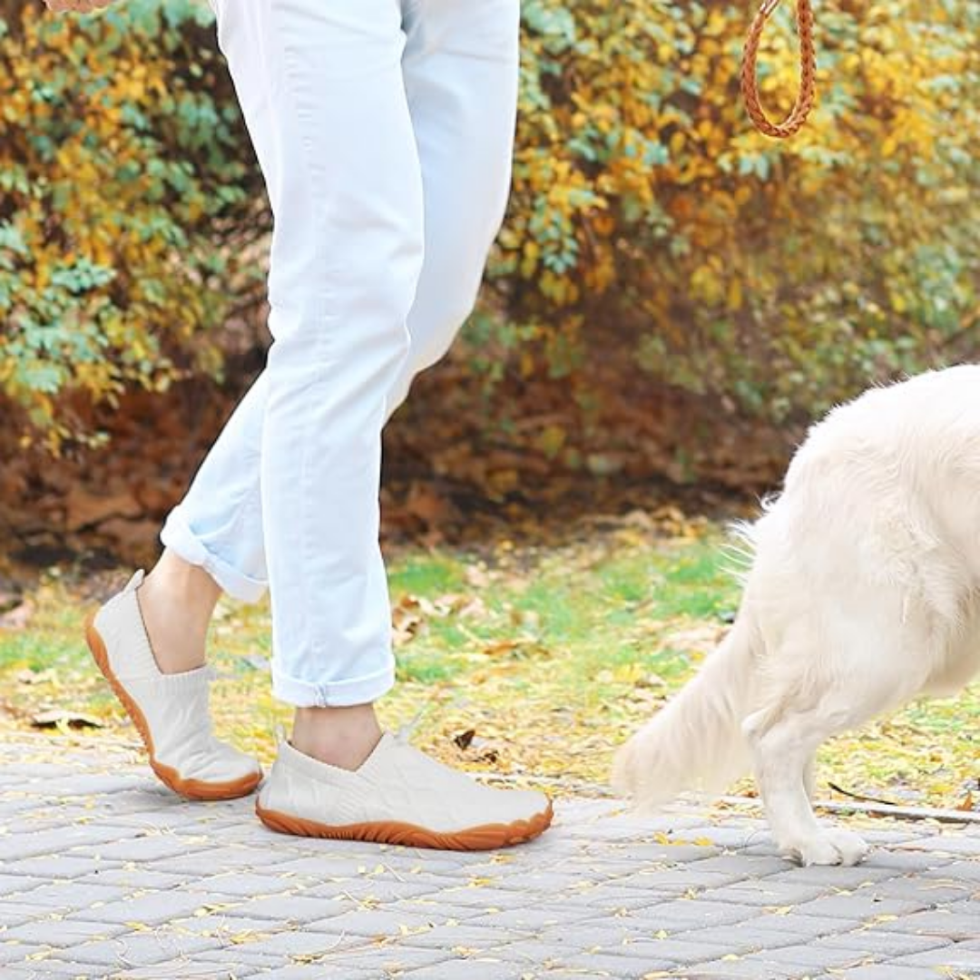 Eichenblatt Barfußschuhe Knit