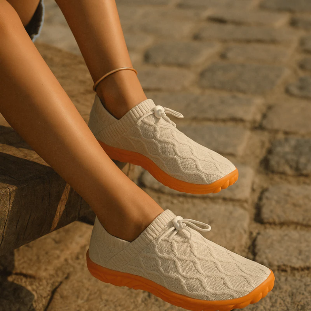 Eichenblatt Barfußschuhe Knit