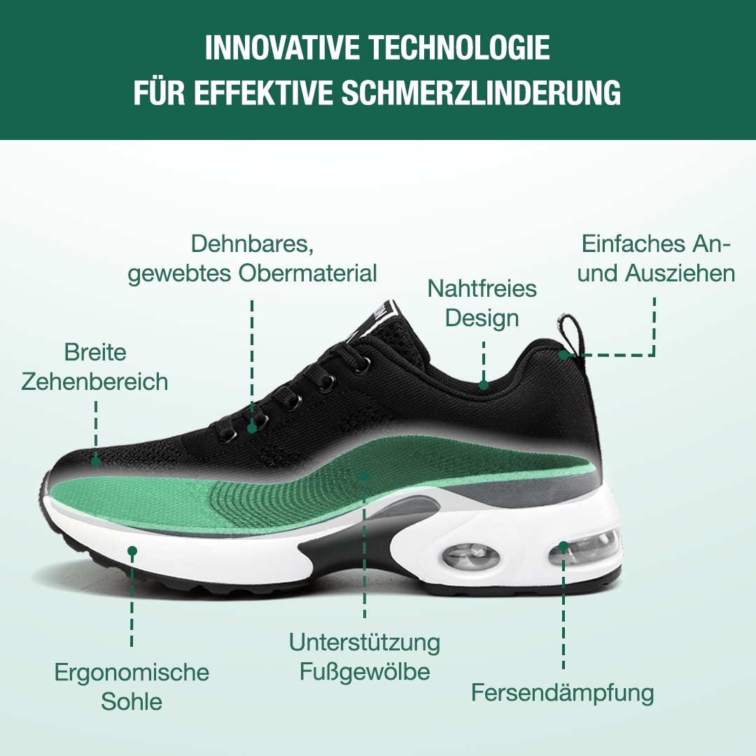 Friedensfuß Orthopädische Schuhe - Schwarz